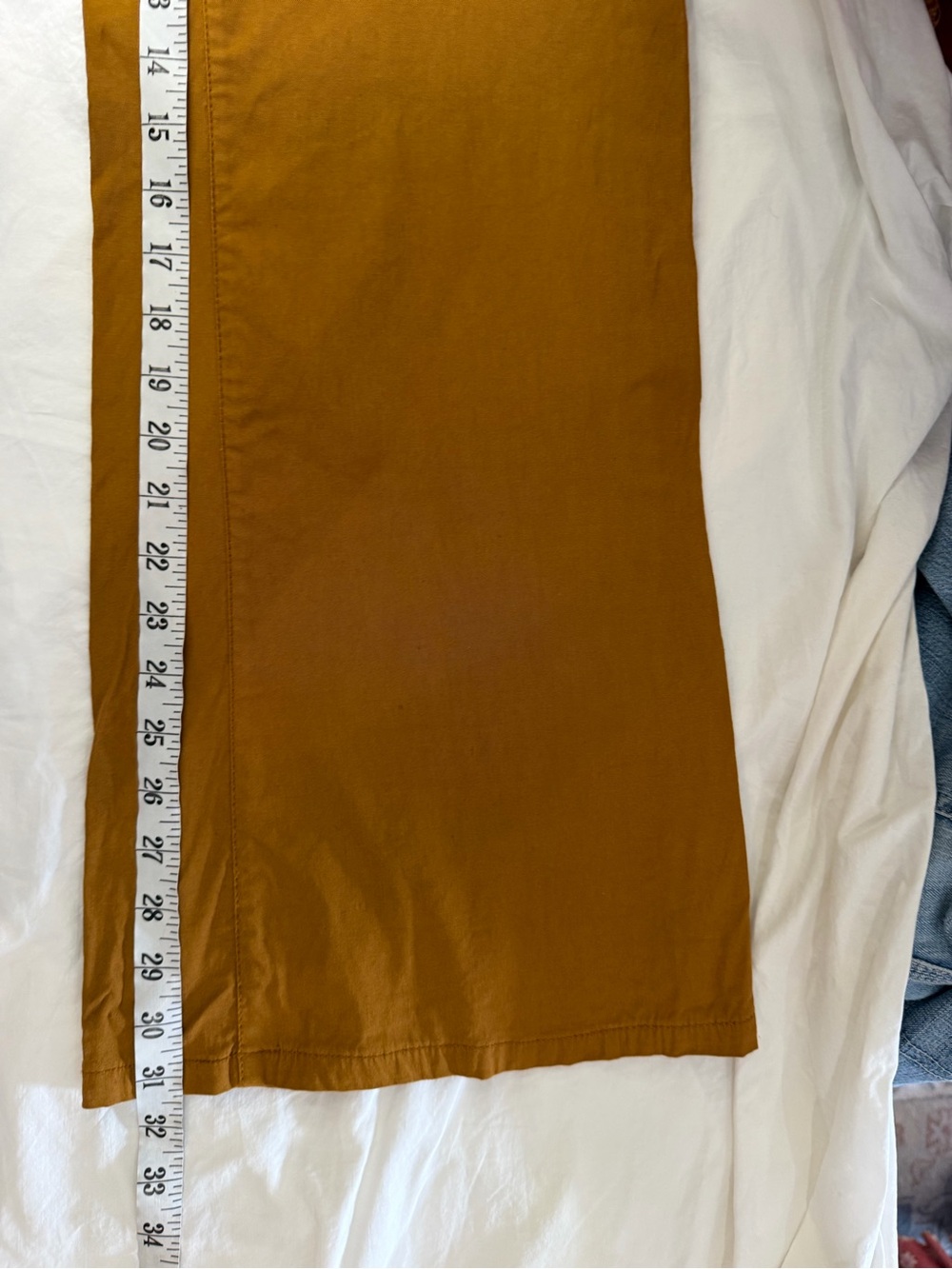MAEVE The Junie High-Rise Flare Pants Bronze Magic Fabric 26 - Picture 15 of 16